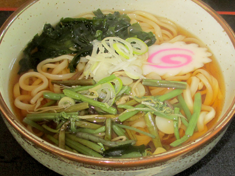 山菜うどん